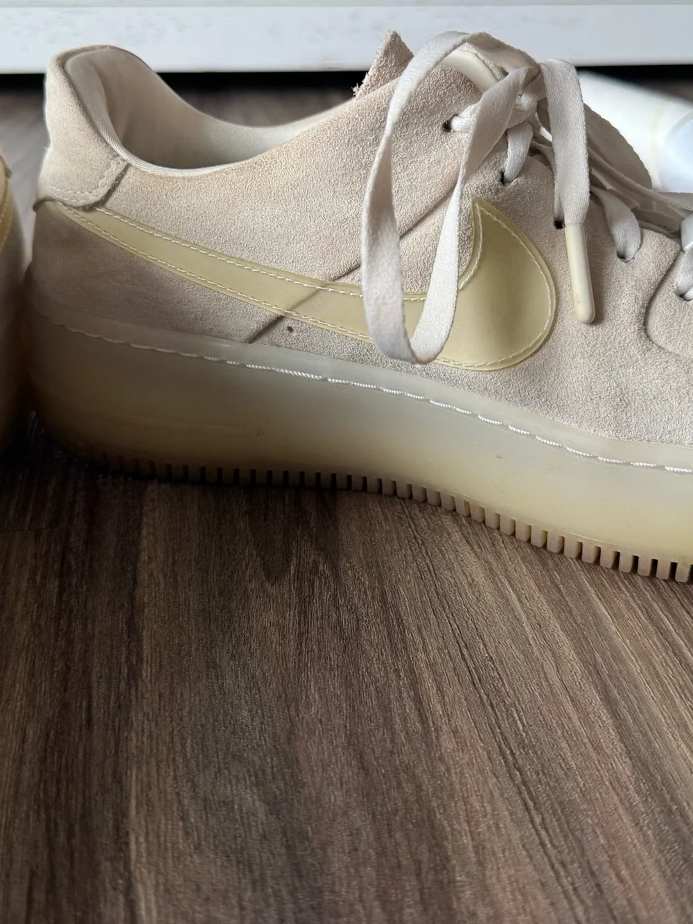 Nike suede upper